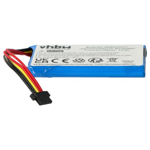 VHBW GPS Akku 4EG0.001.08, 6027A0090721, 6027A0093901, 4EG0.001.17 - 1100 mAh 3,7 V Li-Ion