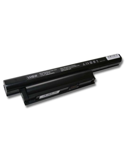 Notebook akkumulátor  Sony VGP-BPS22, VGP-BPS22/A, VGP-BPL22 - 4400 mAh 11,1 V Li-Ion, fekete