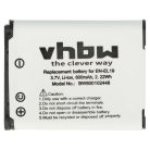 VHBW Akkumulátor Nikon EN-EL19-hez - 600 mAh, 3,7 V, Li-Ion