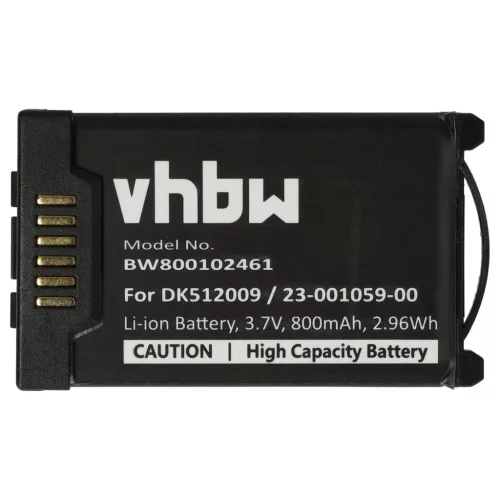 VHBW Vezetékes telefon akku Aastra A600ST1, 23-001080-00, 23-001059-00 - 800 mAh 3,7 V Li-Ion