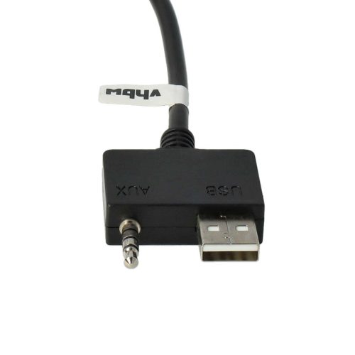 VHBW AUX Audio Adapter Cable 9999Z-01160, 96125-1H500 - 11.2 cm, USB