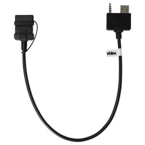 VHBW AUX Audio Adapter Cable 9999Z-01160, 96125-1H500 - 11.2 cm, USB
