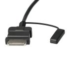 VHBW AUX Audio Adapter Cable 9999Z-01160, 96125-1H500 - 11.2 cm, USB