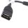 VHBW Sony VMC-M1 OTG-adapter - mini-USB apa USB A-aljzat