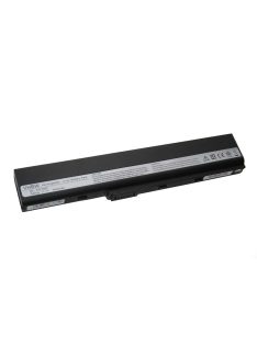   Notebook akkumulátor  Asus A32-N82, A42-N82 - 4400 mAh 11,1 V Li-Ion, fekete