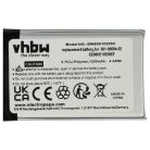 VHBW GPS Akku EE06HE10E00EF, 361-00064-02 - 1200 mAh 3,7 V Li-Polymer