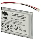 VHBW GPS Akku EE06HE10E00EF, 361-00064-02 - 1200 mAh 3,7 V Li-Polymer