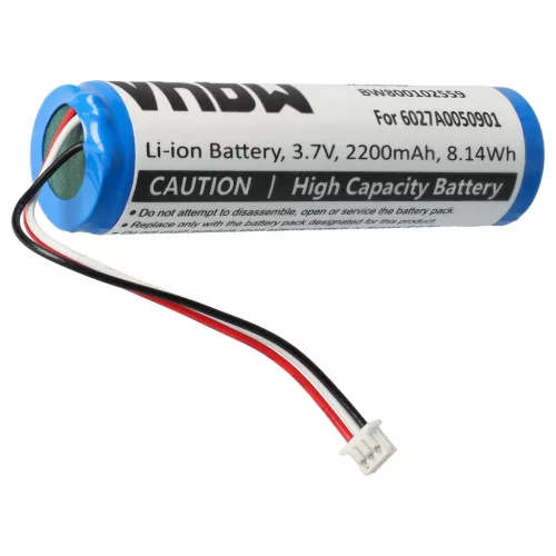 VHBW GPS Akku MALAGA, 6027A0131301, 6027A0050901, L5 - 2200 mAh 3,7 V Li-Ion