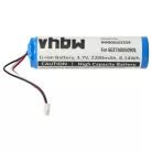 VHBW GPS Akku MALAGA, 6027A0131301, 6027A0050901, L5 - 2200 mAh 3,7 V Li-Ion