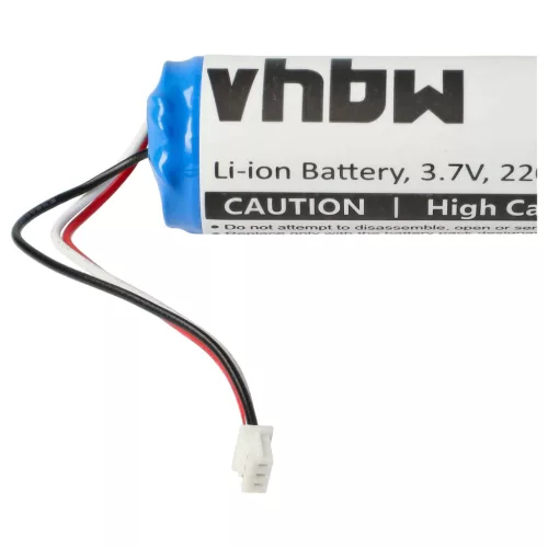 VHBW GPS Akku MALAGA, 6027A0131301, 6027A0050901, L5 - 2200 mAh 3,7 V Li-Ion
