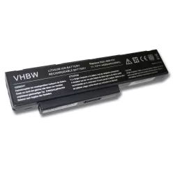   VHBW Notebook Battery Fujitsu-Siemens 3UR18650-2-T0182 - 4400 mAh 11.1 V Li-Ion, black