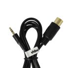VHBW AUX Audio Adapter Cable - 15.5 cm for Kenwood CA-C1AX