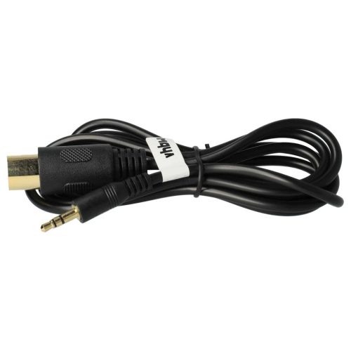 VHBW AUX Audio Adapter Cable - 15.5 cm for Kenwood CA-C1AX