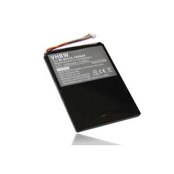 VHBW GPS Akku BI-GC411-1K6KAY - 1600 mAh 3,7 V Li-Ion