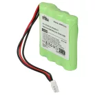 VHBW Remote Control Battery Philips 255789 - 750 mAh 4.8 V NiMH