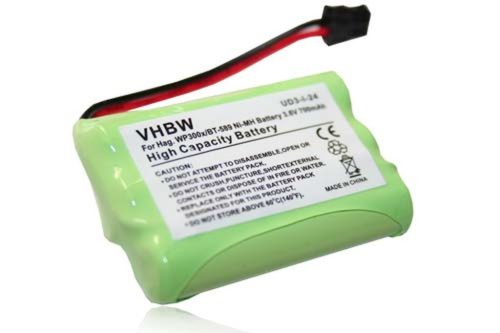 Vezetékes telefon akku Hagenuk BT-589-hez - 700 mAh 3,6 V NiMH