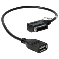 VHBW Car Audio Cable - USB Adapter, 16 cm