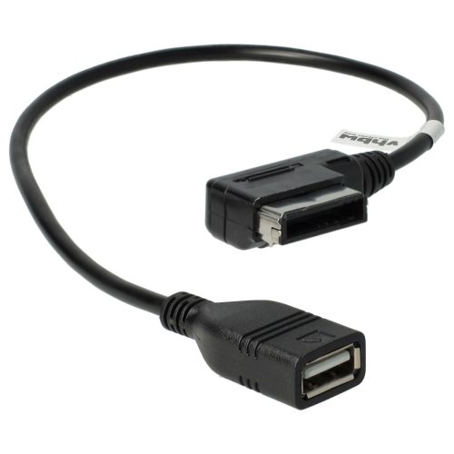 VHBW Car Audio Cable - USB Adapter, 16 cm