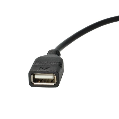 VHBW Car Audio Cable - USB Adapter, 16 cm