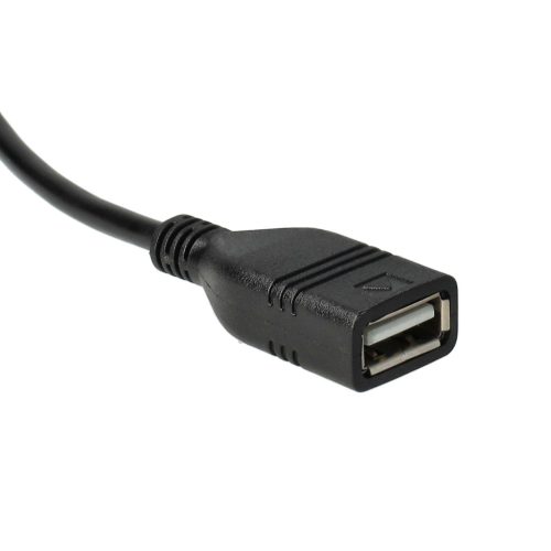 VHBW Car Audio Cable - USB Adapter, 16 cm