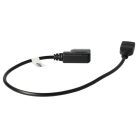 VHBW Car Audio Cable - USB Adapter, 16 cm