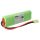 VHBW Airsoft Akku ERICS13, EROA003, EROA002, ERA004, ERA002 - 1500 mAh 9,6 V NiMH