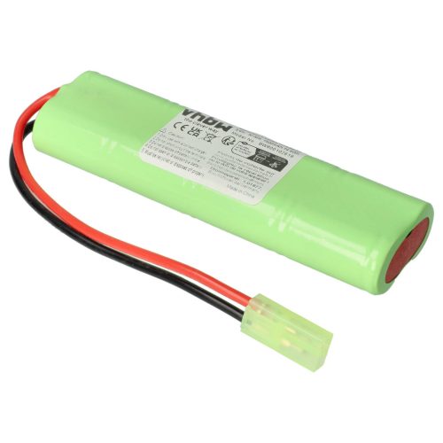 VHBW Airsoft Akku ERICS13, EROA003, EROA002, ERA004, ERA002 - 1500 mAh 9,6 V NiMH