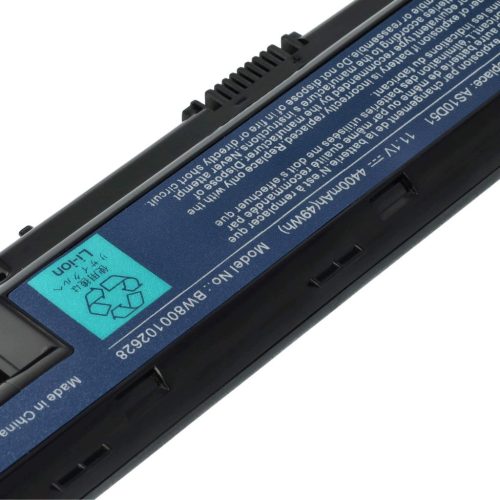 Notebook akkumulátor Acer Aspire 7741G, 7750G, V3-771G - 4400 mAh 11,1 V Li-Ion, fekete