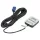 VHBW GPS Antenne für Audi, Seat, Skoda, VW - Magnetfuß, 5 m, Fakra Anschluss, schwarz