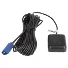 VHBW GPS Antenne für Audi, Seat, Skoda, VW - Magnetfuß, 5 m, Fakra Anschluss, schwarz