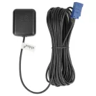 VHBW GPS Antenne für Audi, Seat, Skoda, VW - Magnetfuß, 5 m, Fakra Anschluss, schwarz