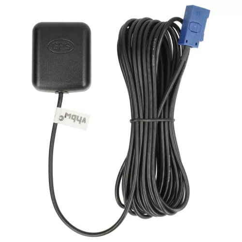 VHBW GPS Antenne für Audi, Seat, Skoda, VW - Magnetfuß, 5 m, Fakra Anschluss, schwarz
