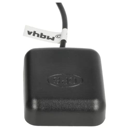 VHBW GPS Antenne für Audi, Seat, Skoda, VW - Magnetfuß, 5 m, Fakra Anschluss, schwarz