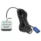 VHBW GPS Antenne für Audi, Seat, Skoda, VW - Magnetfuß, 5 m, Fakra Anschluss, schwarz