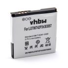 VHBW Mobile Phone Battery ZTE Li3706T42P3h383857 - 700 mAh 3.7 V Li-Ion - Smartphone Battery