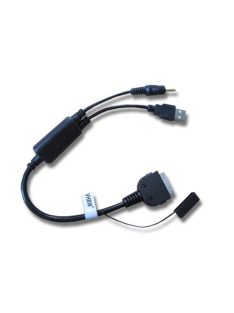 Audiokábel 35 cm BMW 61120440796, 61120440812 Y adapter