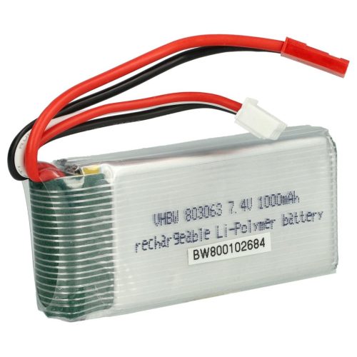 VHBW Model Maker Tool Battery - 1000 mAh 7.4 V Li-Polymer, JST-SYP-2P