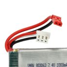 VHBW Model Maker Tool Battery - 1000 mAh 7.4 V Li-Polymer, JST-SYP-2P