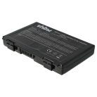 VHBW Notebook akkumulátor  Asus A32-F52, L0690L6, A32-F82 - 4400 mAh 11,1 V Li-Ion, fekete