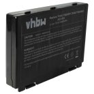 VHBW Notebook akkumulátor  Asus A32-F52, L0690L6, A32-F82 - 4400 mAh 11,1 V Li-Ion, fekete