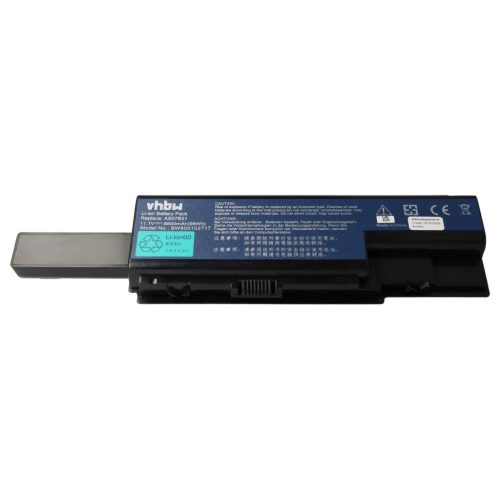 Notebook akkumulátor  Acer 01AS-2007B, AS07B32, AK.006BT.019 - 8800 mAh 11,1 V Li-Ion, fekete