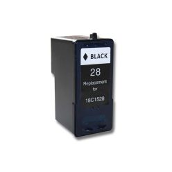   VHBW Lexmark 18C1528, 18C1528E, 28 Tintenpatrone - Schwarz, Wiederbefüllt 18 ml