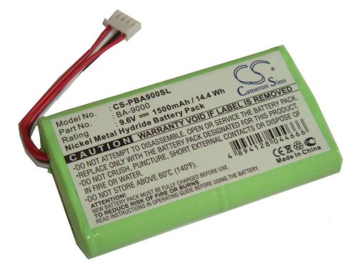 Nyomtató akkumulátor  Brother BA9000, BA-9000 - 1500 mAh 9,6 V NiMH