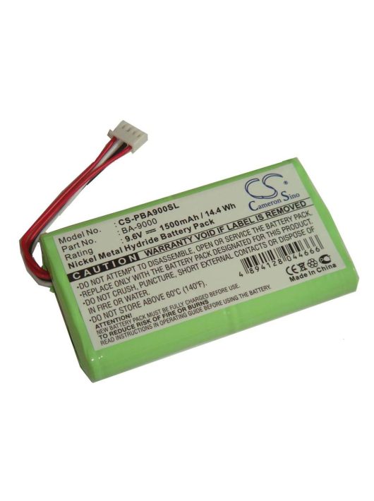 Nyomtató akkumulátor  Brother BA9000, BA-9000 - 1500 mAh 9,6 V NiMH