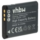 VHBW Panasonic VW-VBX070E, VW-VBX070 Akku - 500 mAh, 3,6 V, Li-Ion