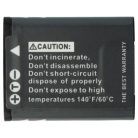 VHBW Panasonic VW-VBX070E, VW-VBX070 Akku - 500 mAh, 3,6 V, Li-Ion