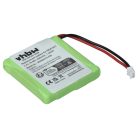 VHBW Phone Battery GP0827, 5M702BMX, GP0748, GP0747, GP0735 - 600 mAh 2.4 V NiMH