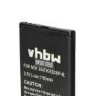 VHBW Mobile Phone Battery Elson BTY26170 - 1700 mAh 3.7 V Li-Ion - Smartphone Battery