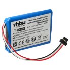 VHBW GPS Akku TomTom 6027A0089521 - 950 mAh 3,7 V Li-Ion