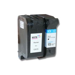 VHBW Ink Cartridge HP C6615D, 15, C6578DE, 78 - B/C/M/Y